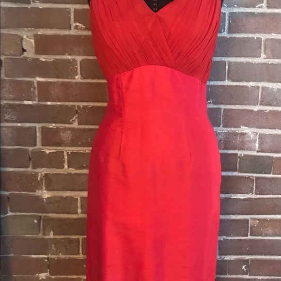 Vintage cocktail dress. Pink. Silk. Size med. 1950’s - Picture 1 of 5